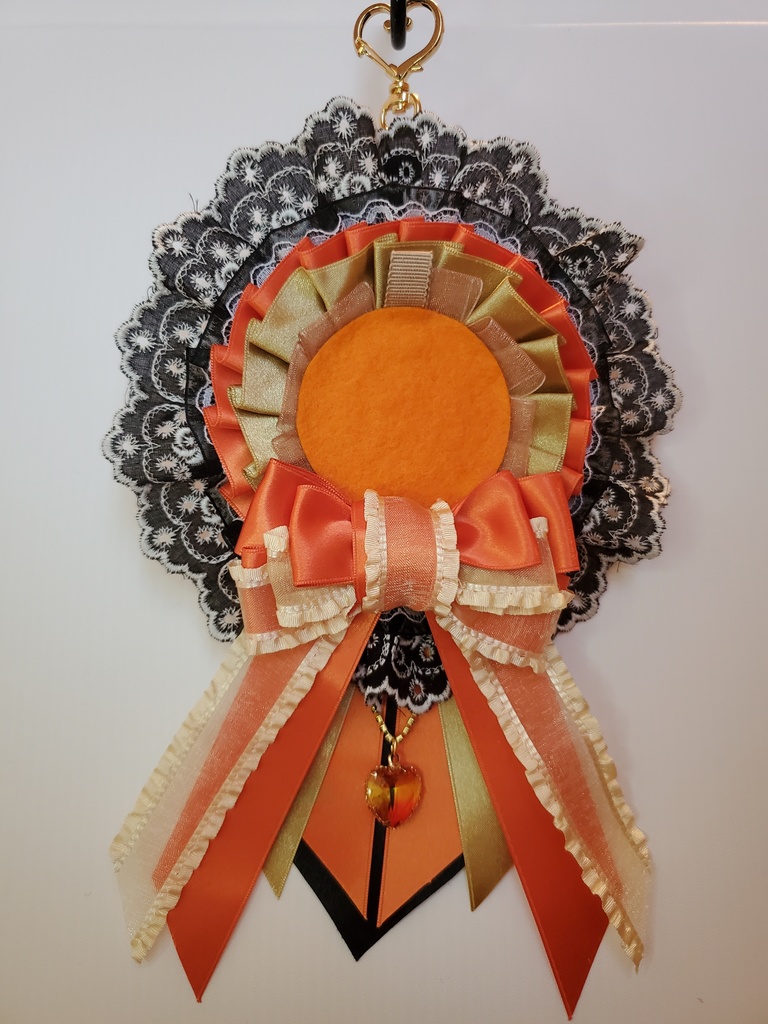 【送料込み】ロゼット イメージカラー:オレンジ