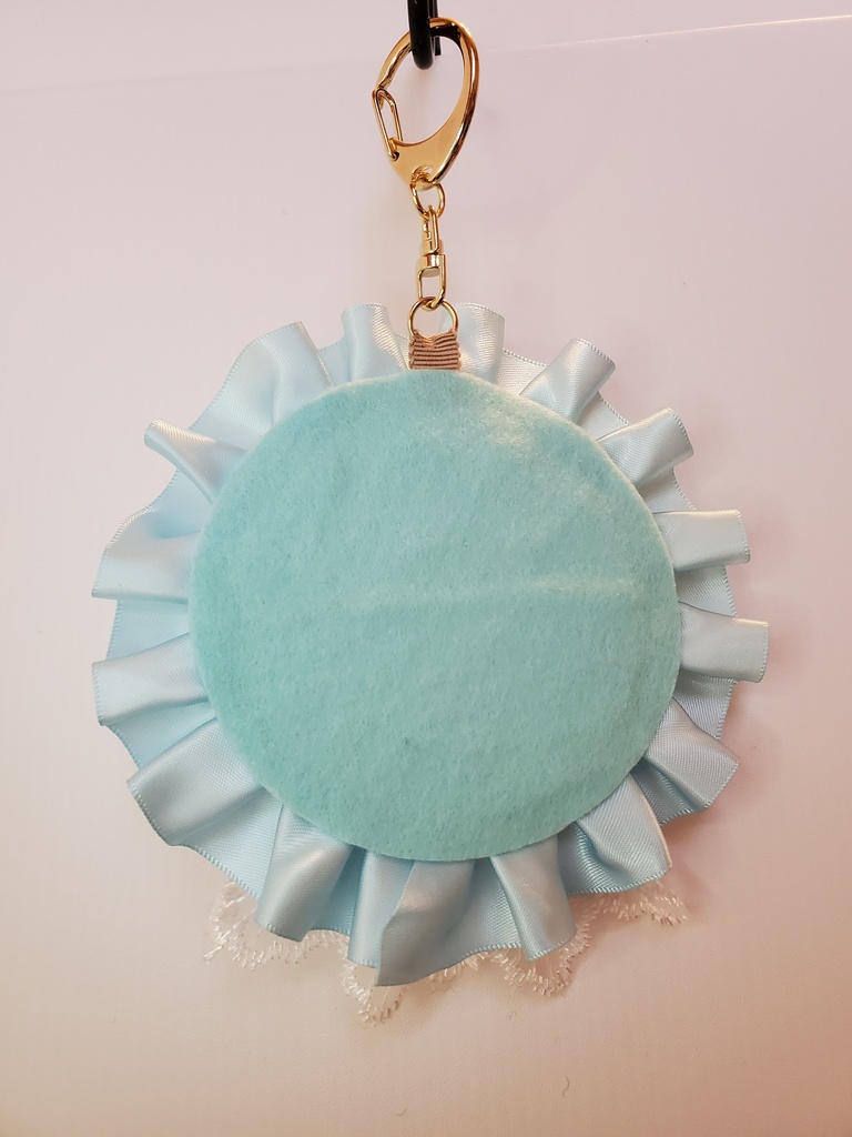 【送料込み】ロゼット イメージカラー:水色