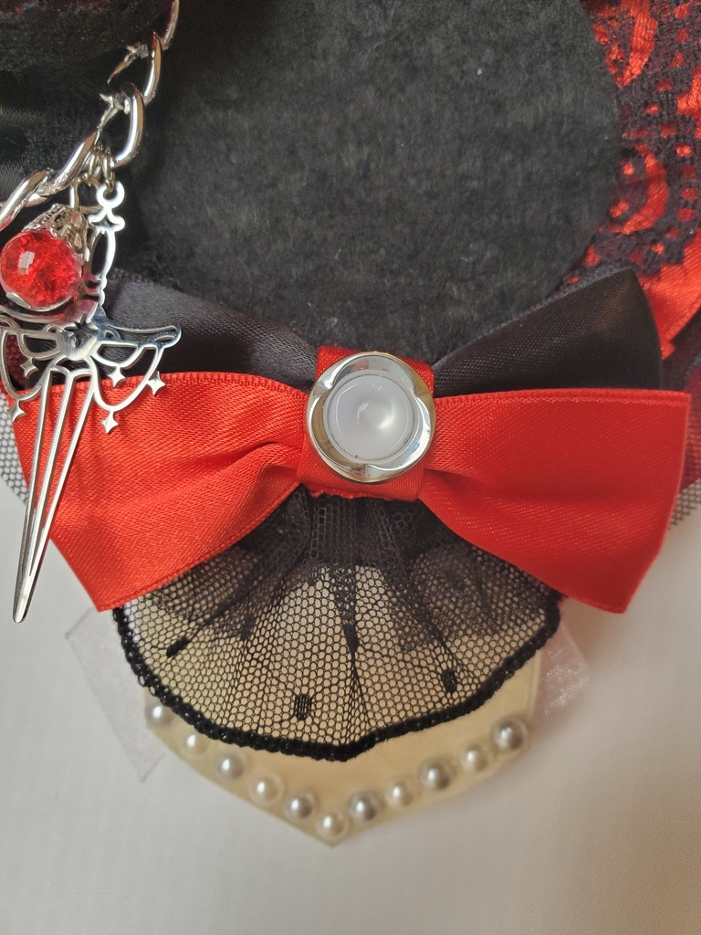 【送料込み】ロゼット リバーシブル イメージカラー:赤