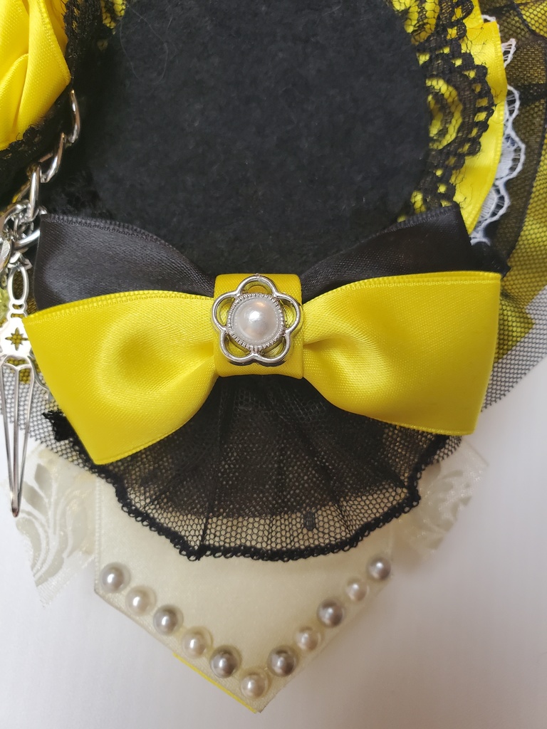 【送料込み】ロゼット リバーシブル イメージカラー:イエロー