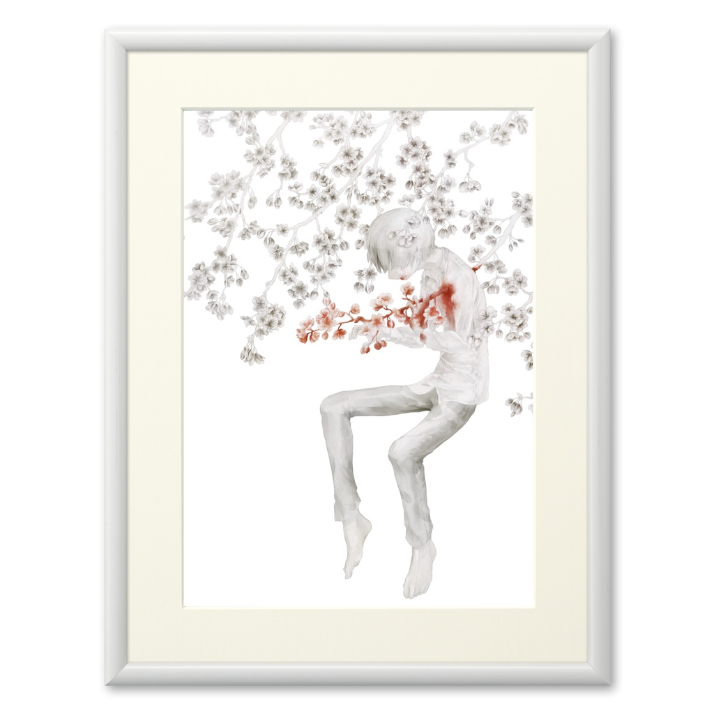 複製画「桜」