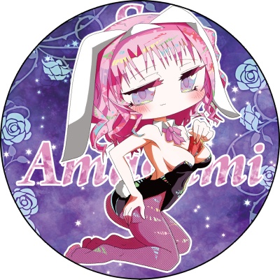 深層組使用人一族キラキラ缶バッジ