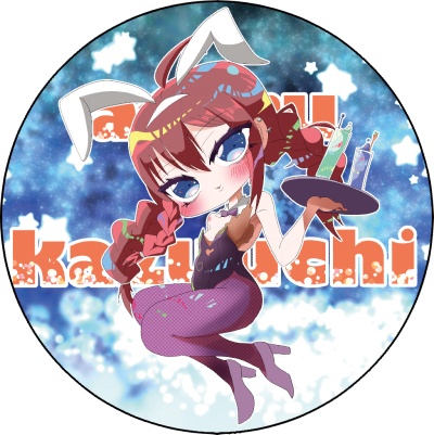 深層組使用人一族キラキラ缶バッジ