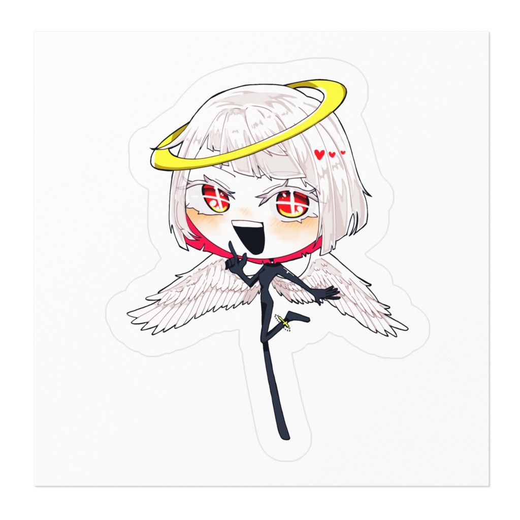 ステラ ステッカー(棒人間ver.)