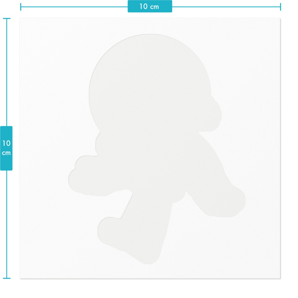 X。ステッカー(棒人間ver.)
