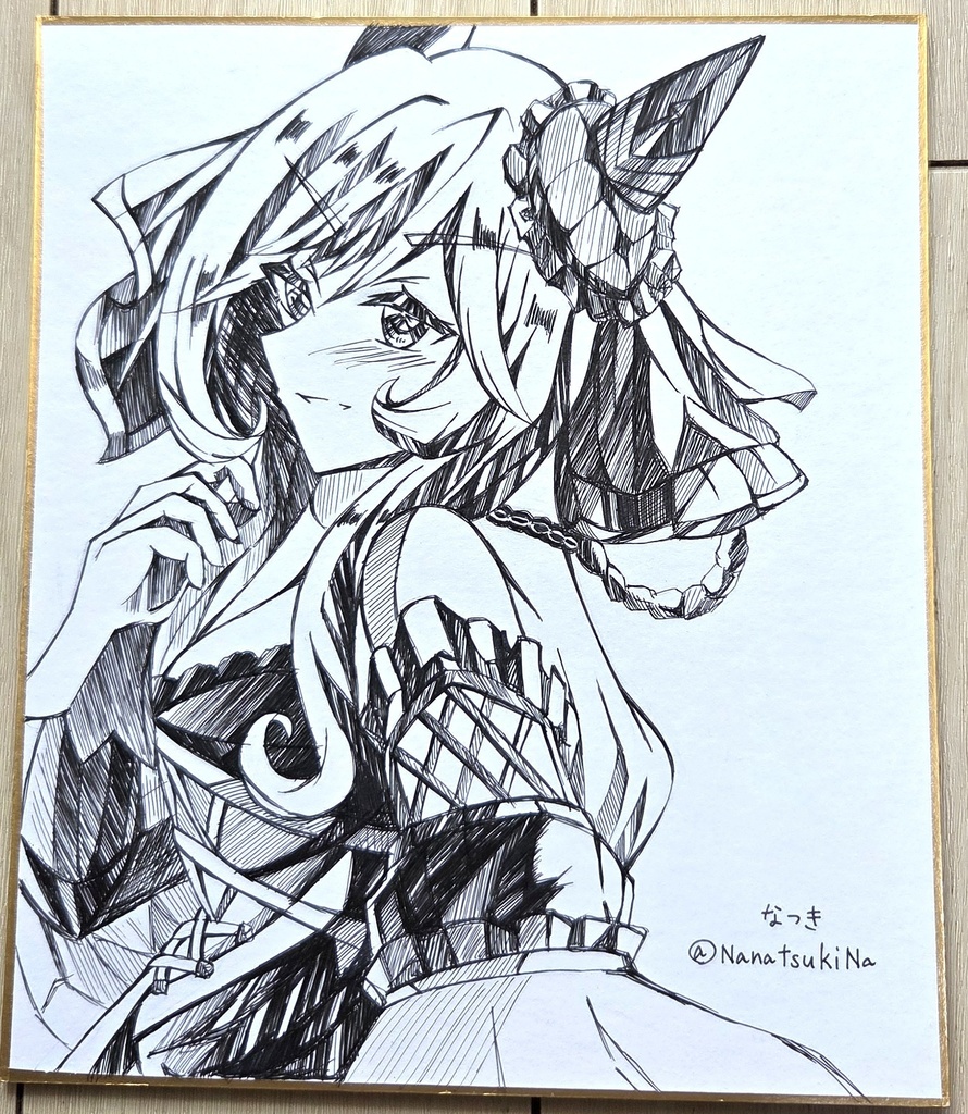 ジェンティルドンナ色紙