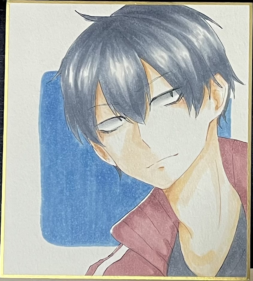 シンタローミニ色紙2