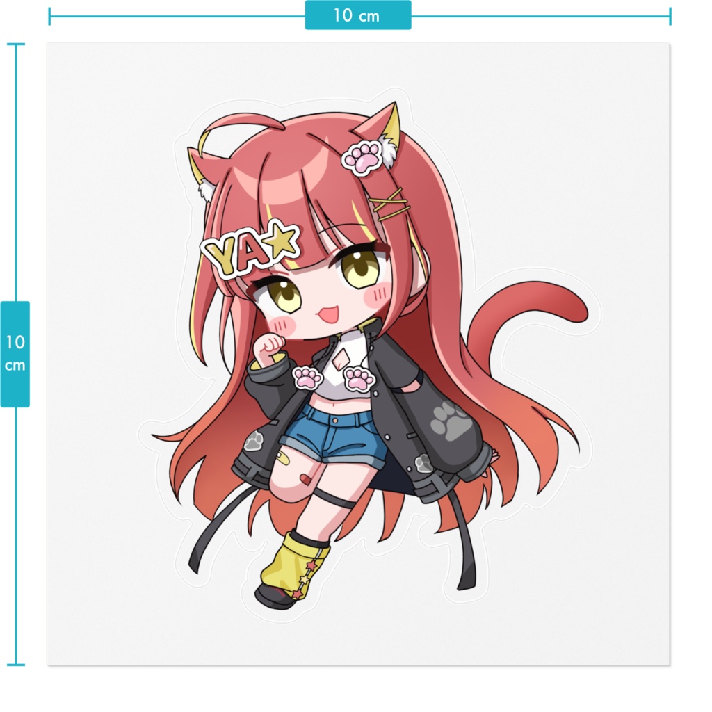 赤來ゆず ステッカー