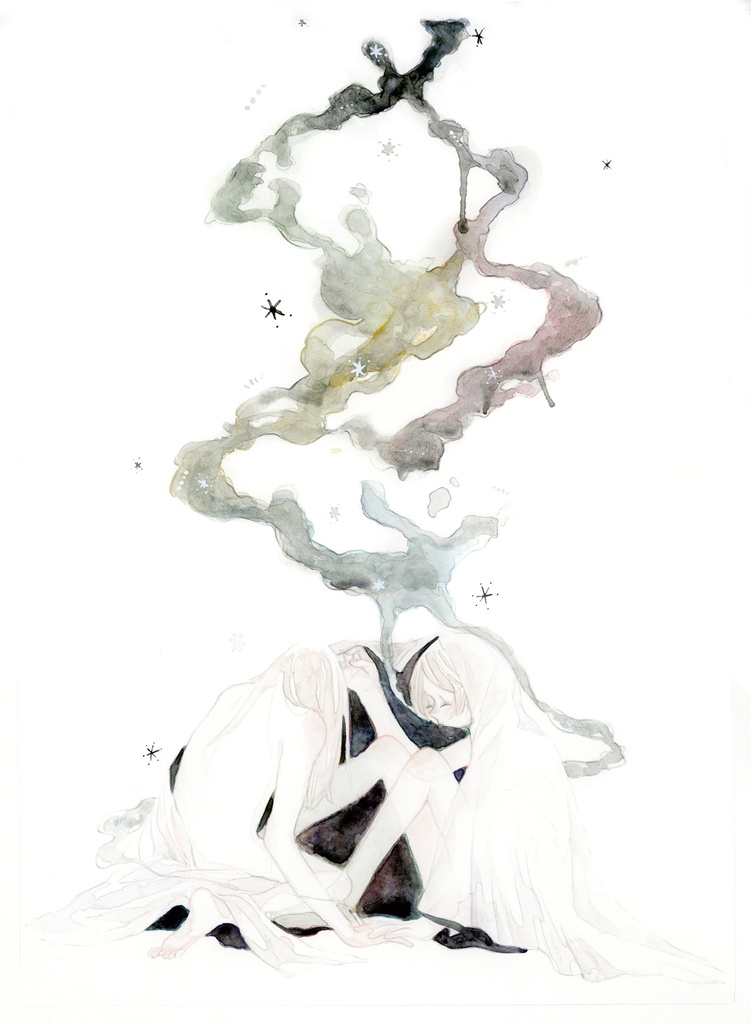 ポストカード「漂う」