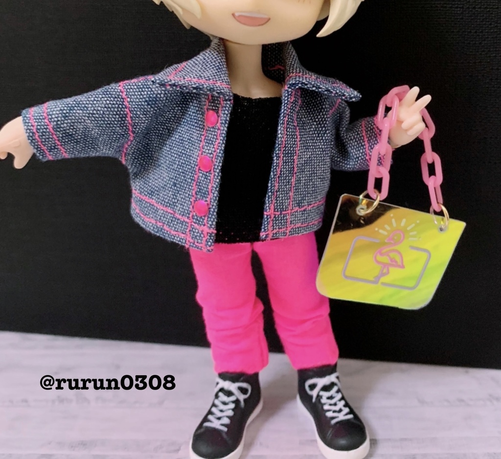 ホログラム バッグ型アクセサリー