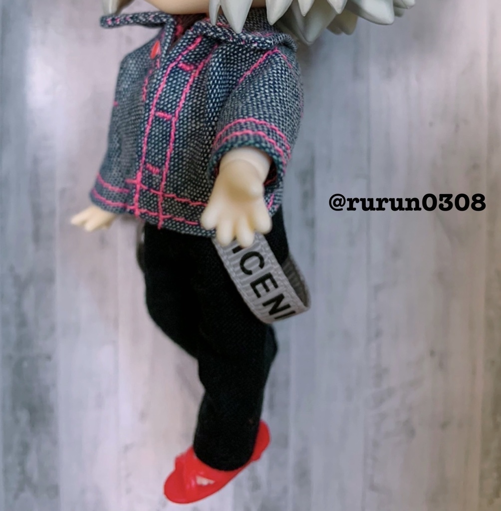 NICE サスペンダー付き パンツ