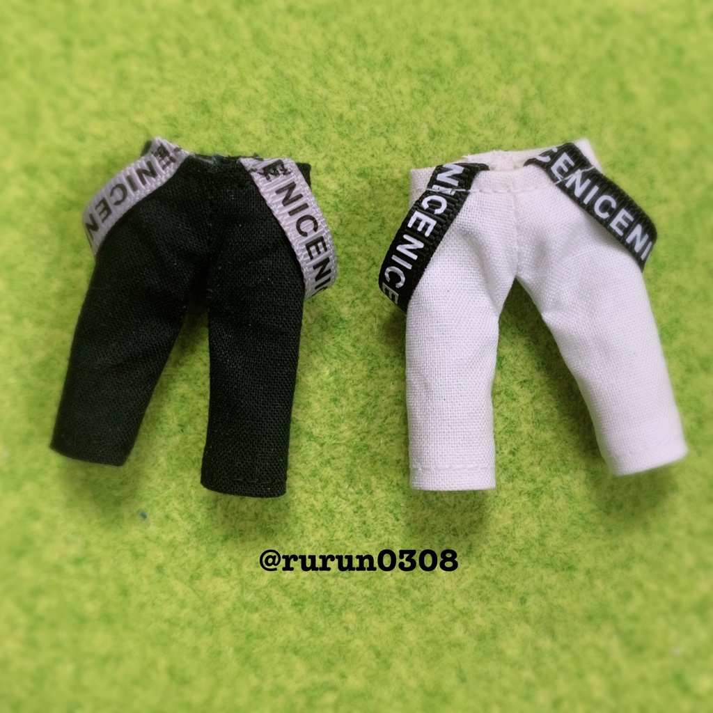 NICE サスペンダー付き パンツ