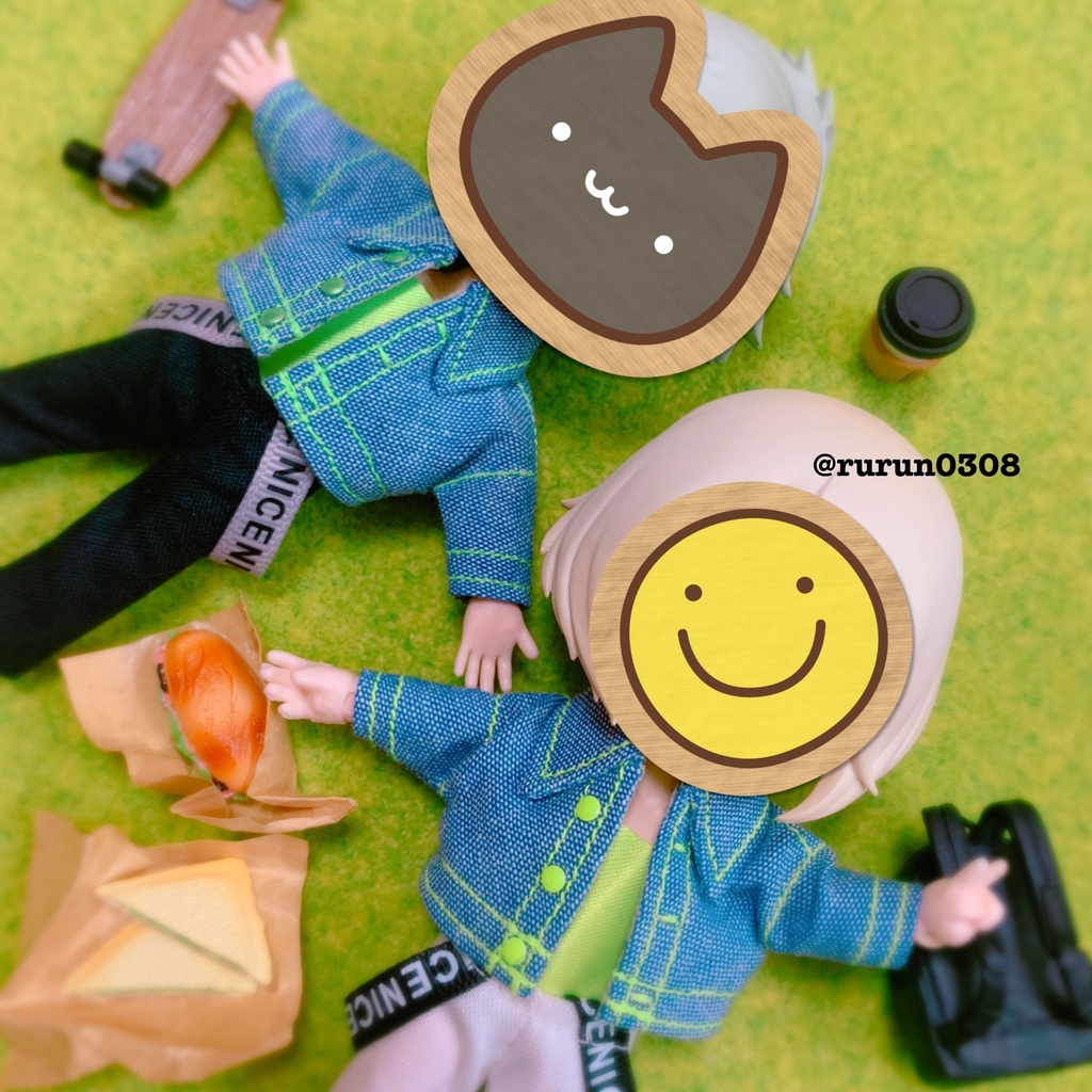 NICE サスペンダー付き パンツ