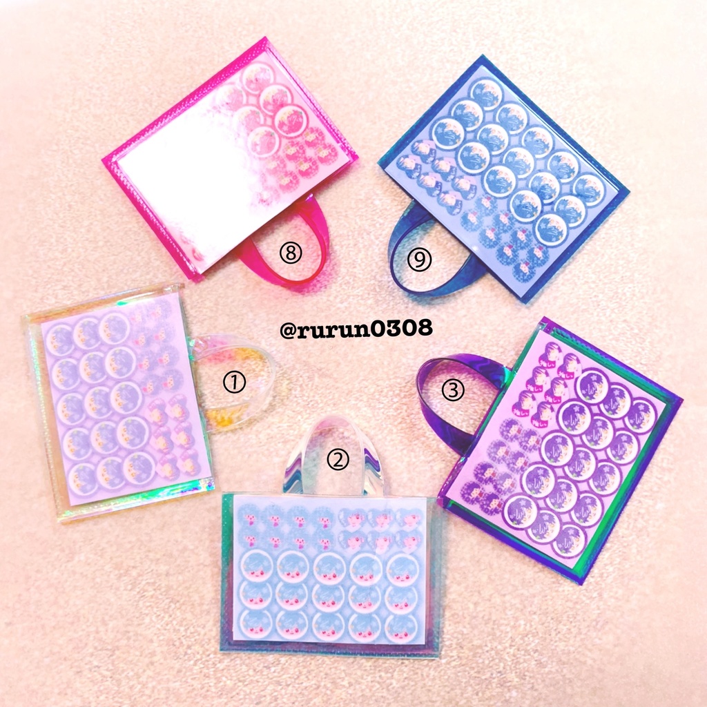 痛バッグ(ホログラム、ネオン、クリア)