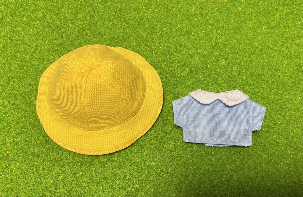 園児服と帽子のセット