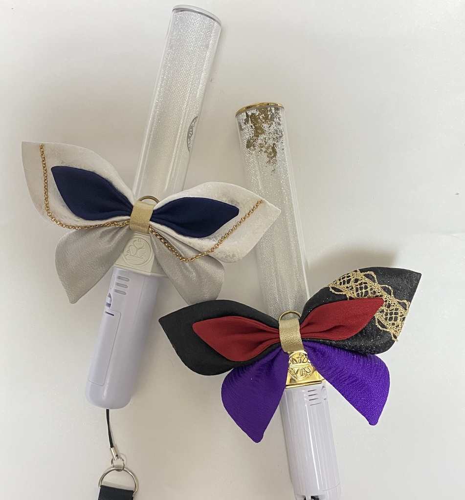 ペンラリボン兼バッグチャーム