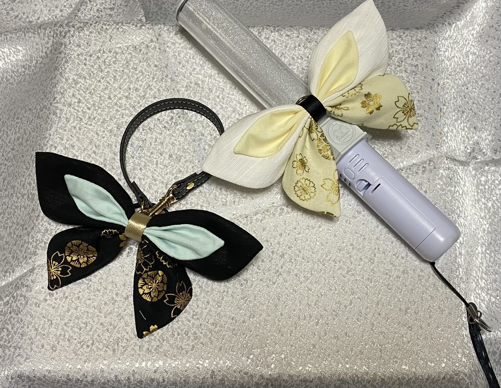 ペンラリボン兼バッグチャーム