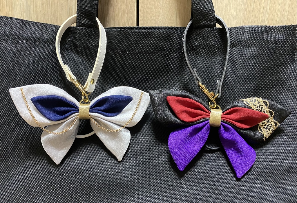 ペンラリボン兼バッグチャーム