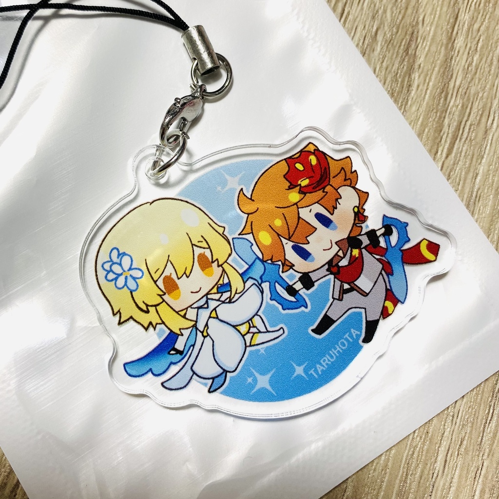 タル蛍 アクリルストラップ