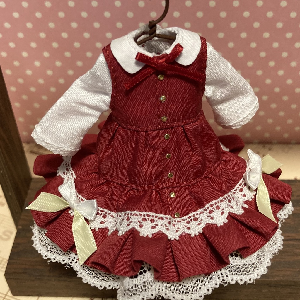 カラーワンピース3色 / オビツ11サイズ