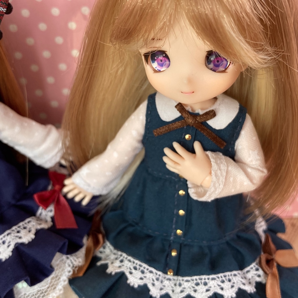 カラーワンピース3色 / オビツ11サイズ