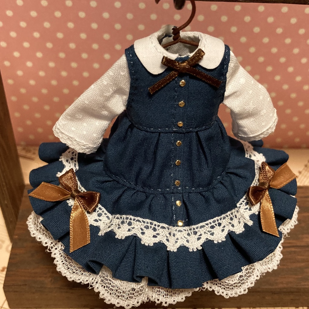 カラーワンピース3色 / オビツ11サイズ