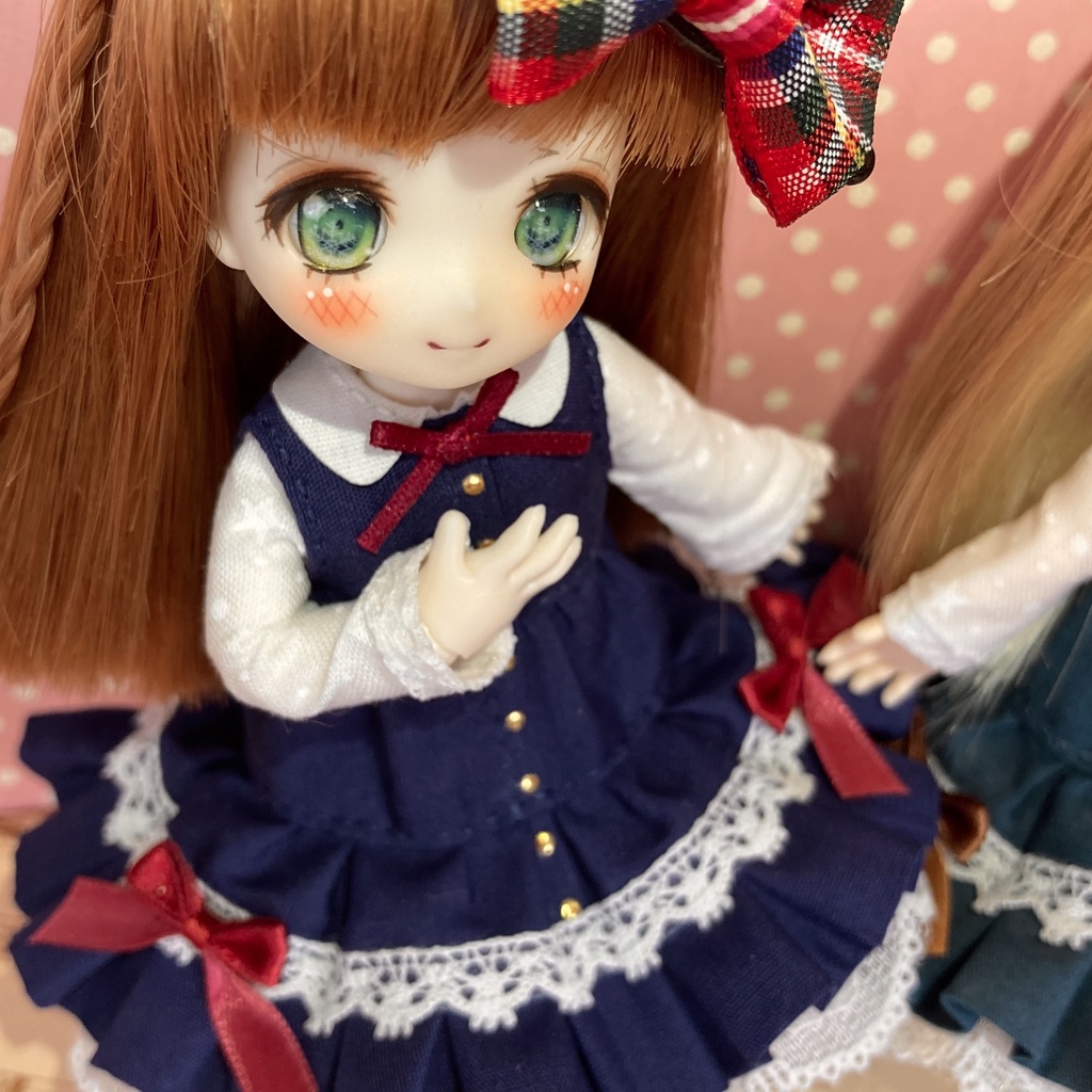 カラーワンピース3色 / オビツ11サイズ