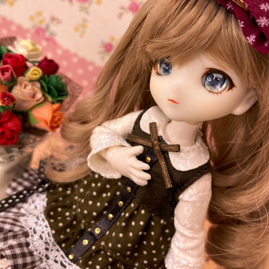 ポルカ ブラウニィ ワンピース オビツ11サイズ Spica Paula Booth