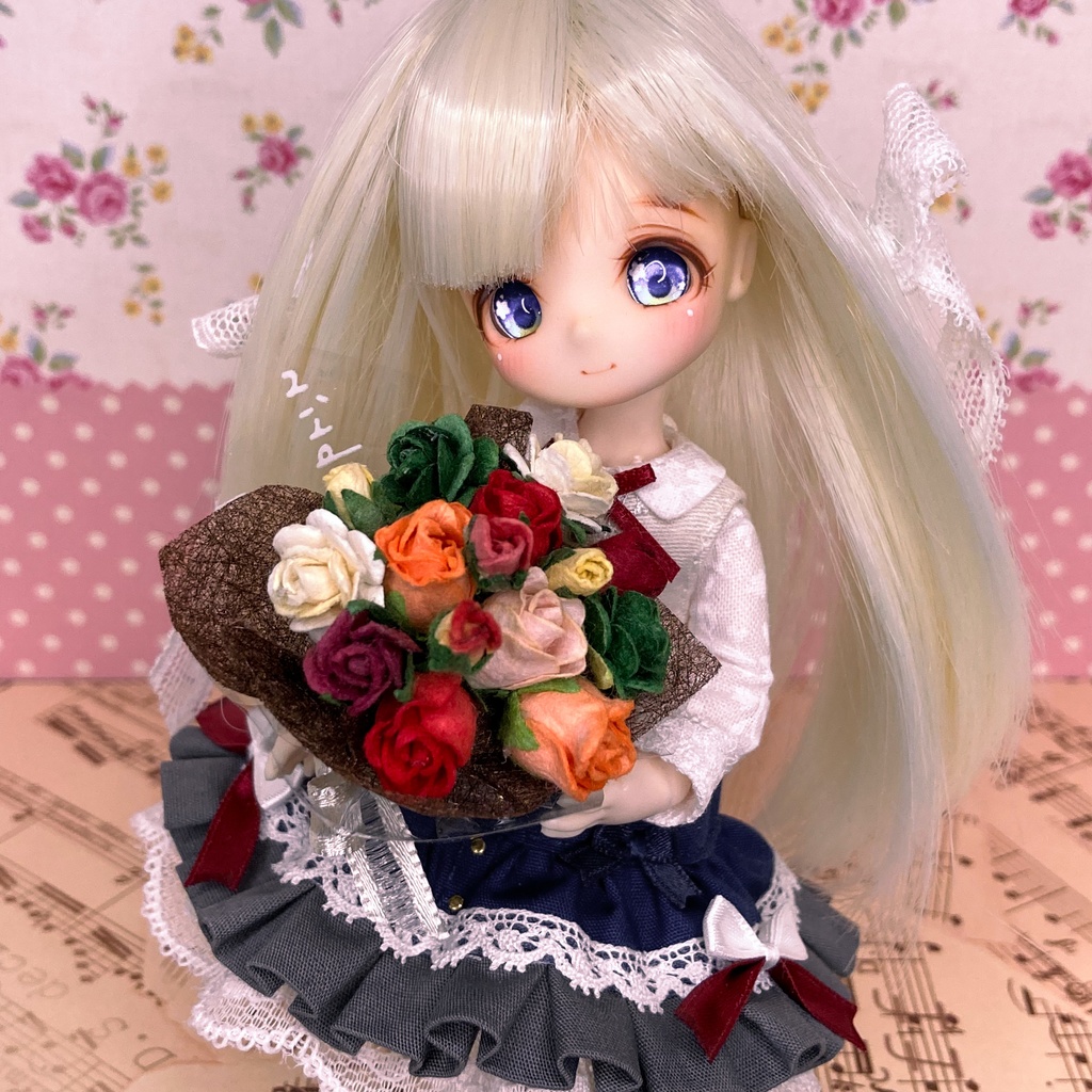 トリコロール ワンピース / オビツ11サイズ