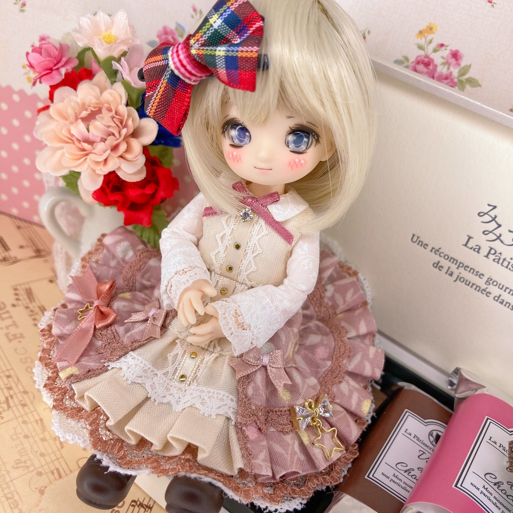 トゥインクルローズ ワンピース / オビツ11サイズ