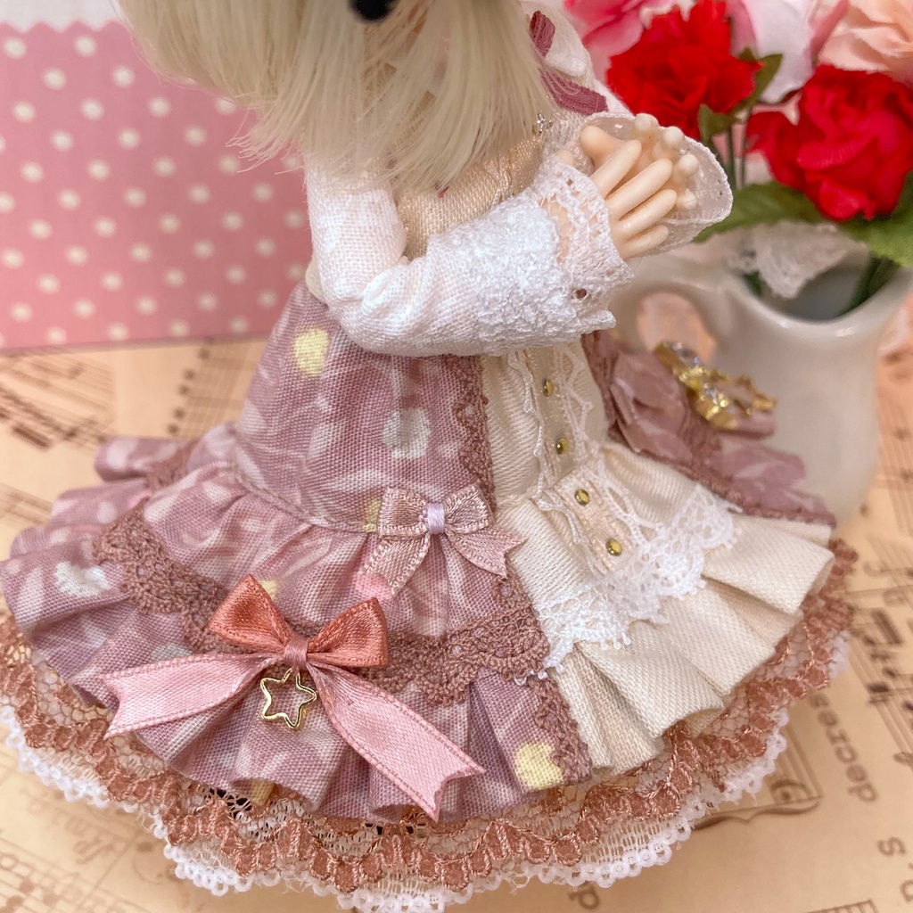 トゥインクルローズ ワンピース / オビツ11サイズ