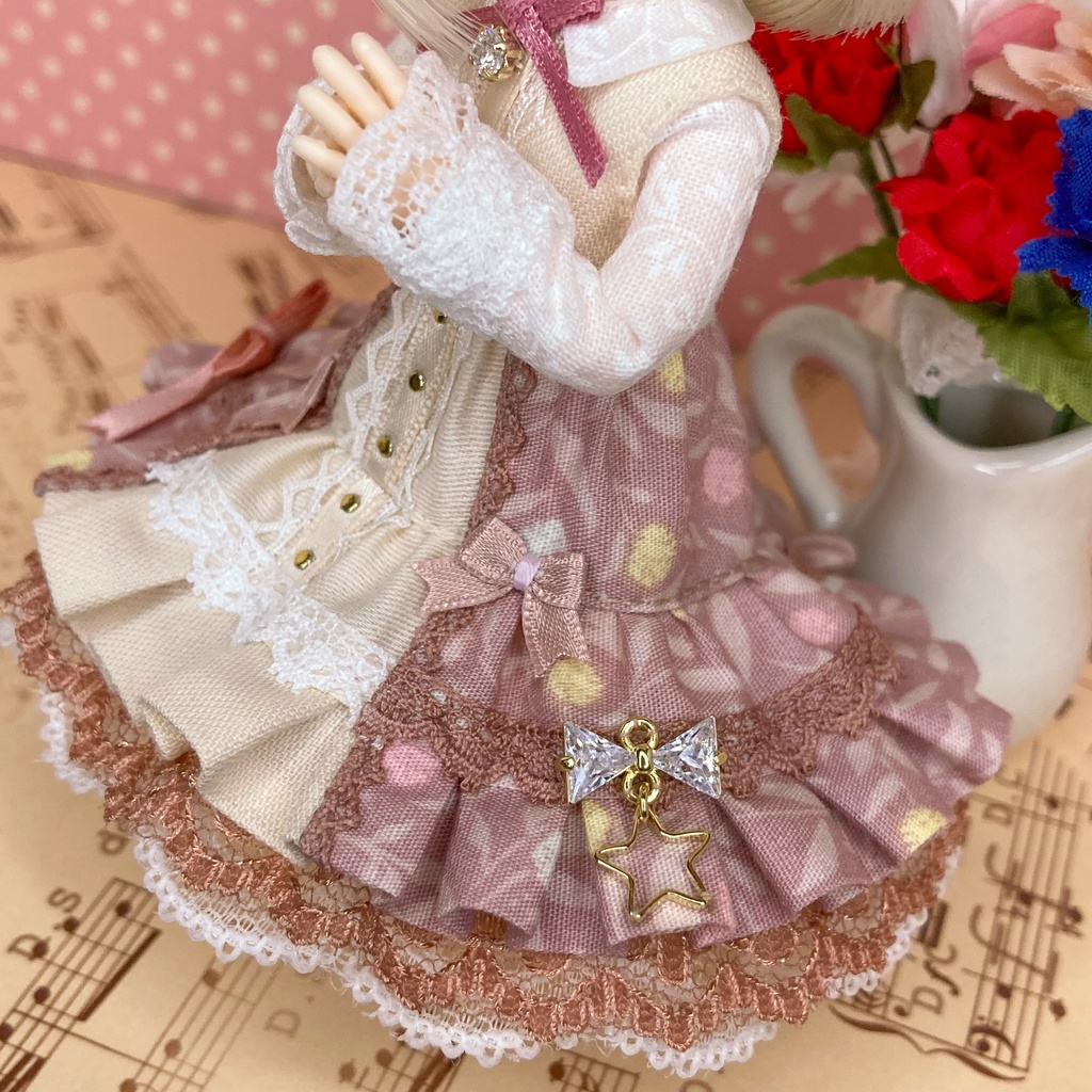トゥインクルローズ ワンピース / オビツ11サイズ