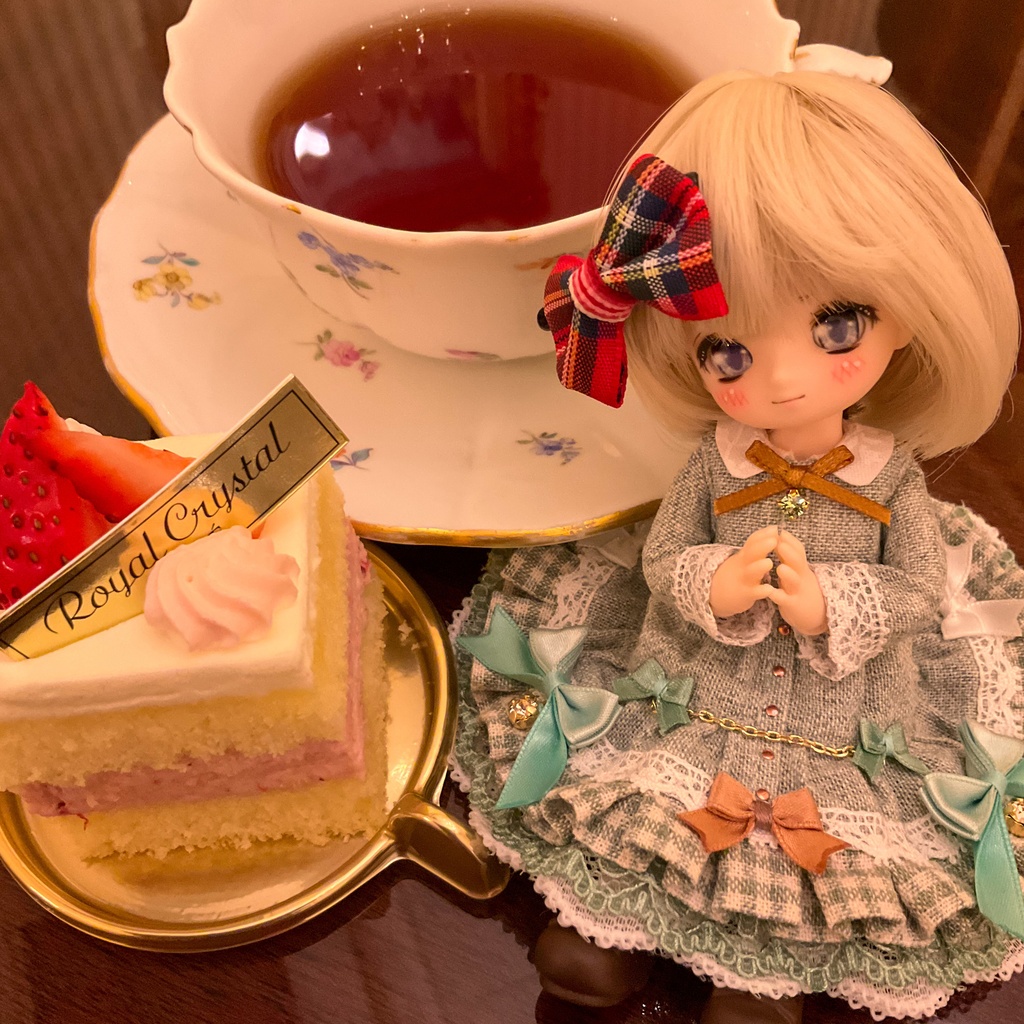 いちごみるく・まっちゃみるく ワンピース / オビツ11サイズ