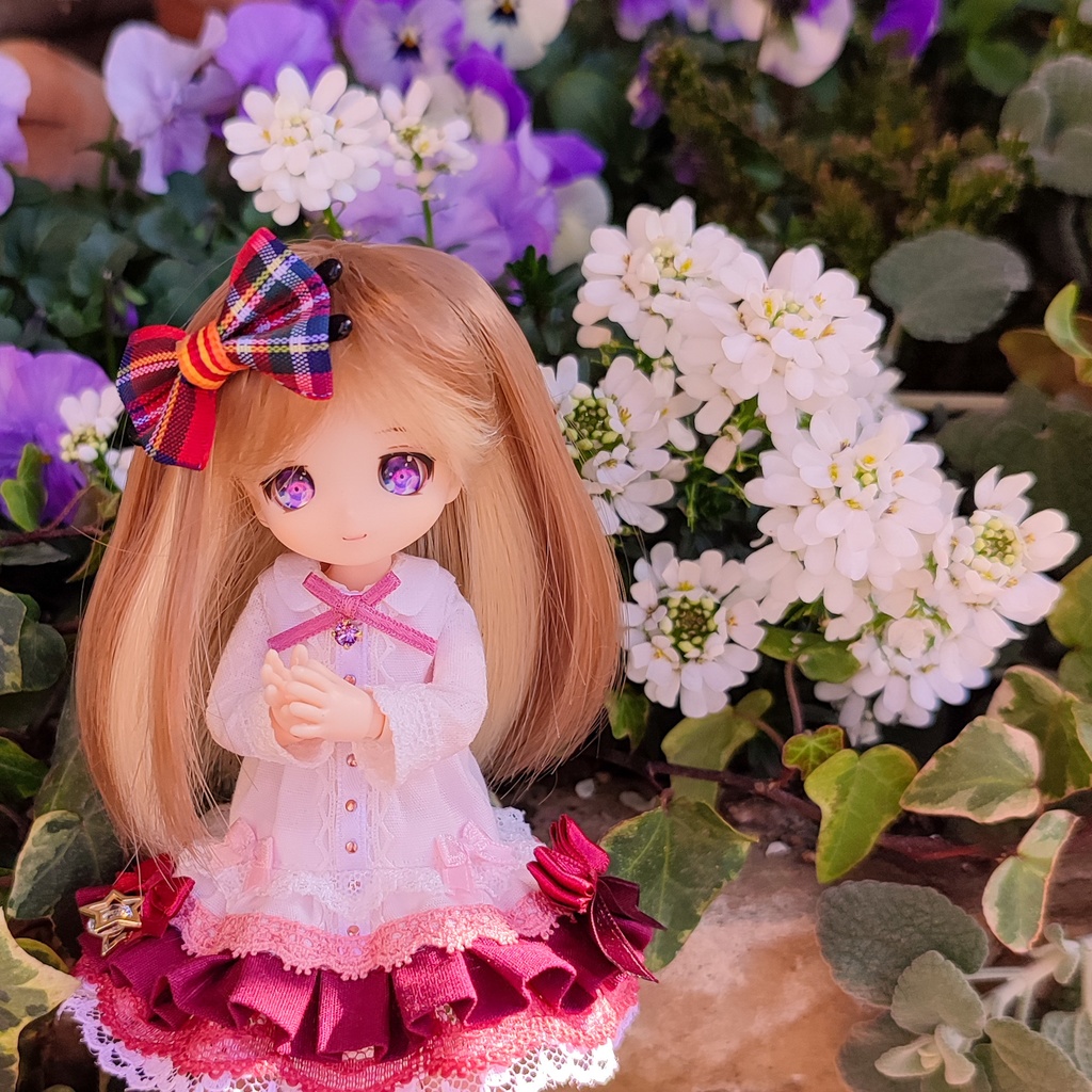 アークトゥルス・スピカのお星さま ワンピース / オビツ11サイズ