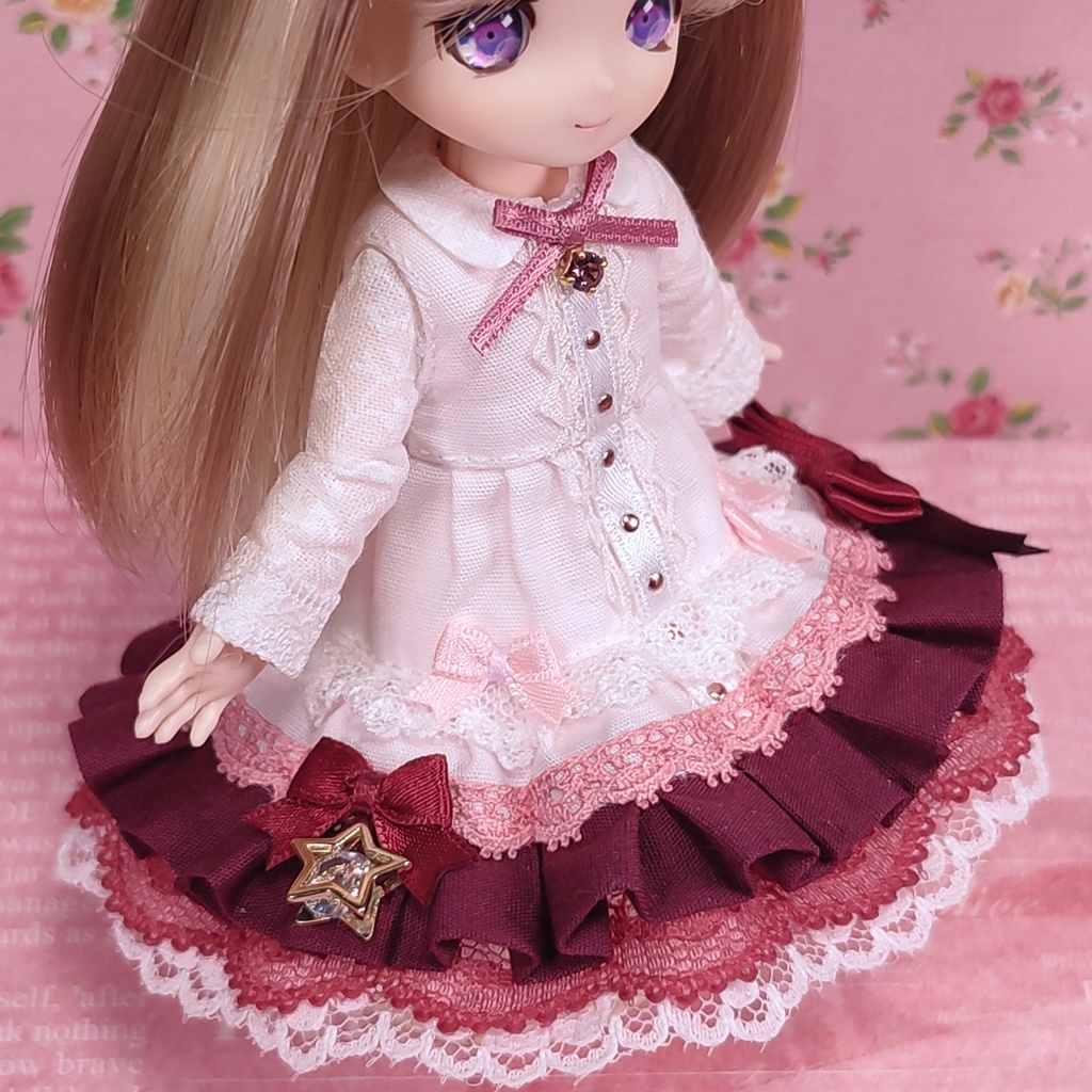 アークトゥルス・スピカのお星さま ワンピース / オビツ11サイズ