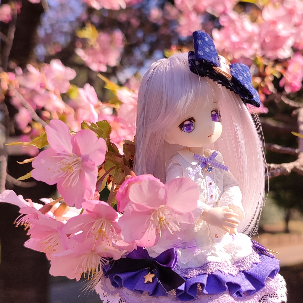 アークトゥルス・スピカのお星さま ワンピース / オビツ11サイズ