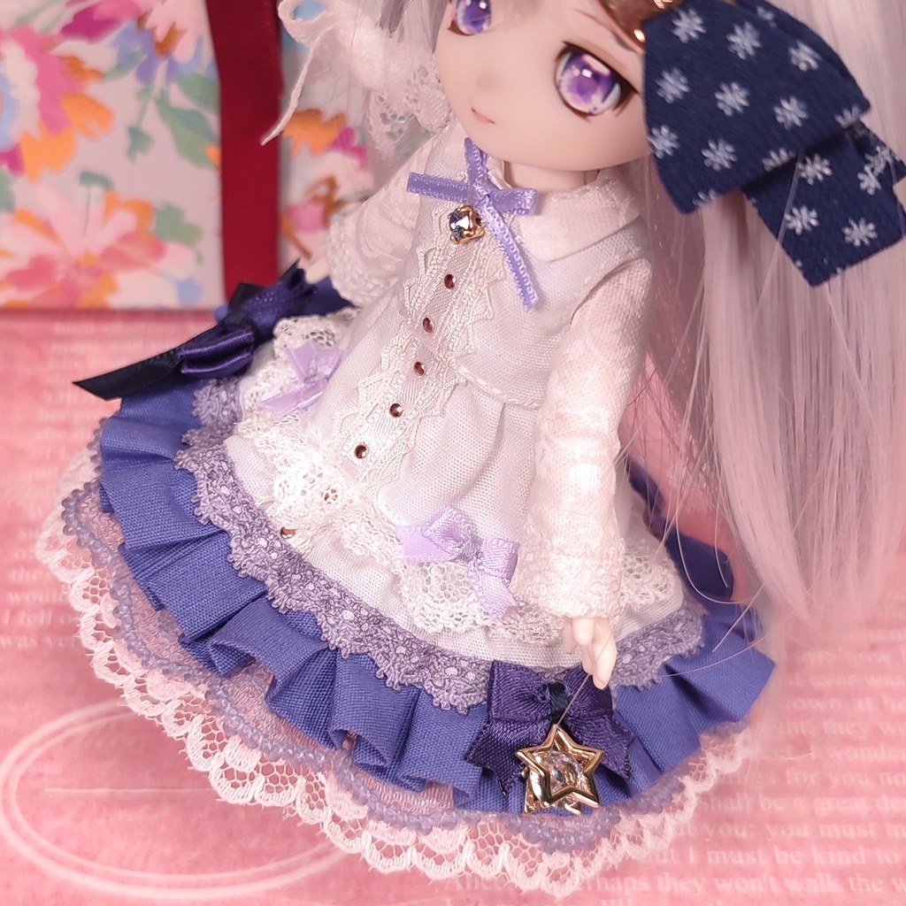 アークトゥルス・スピカのお星さま ワンピース / オビツ11サイズ