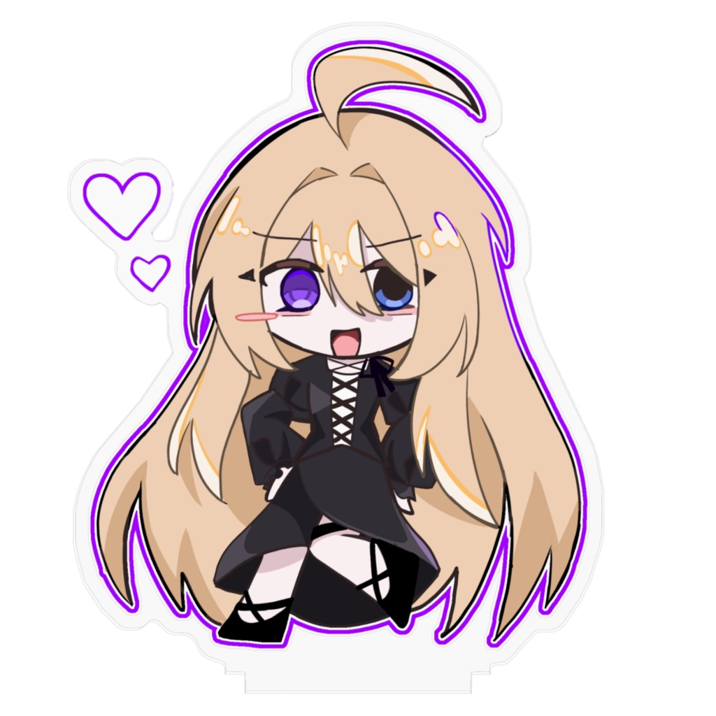 チロル100×100mmアクリルスタンド