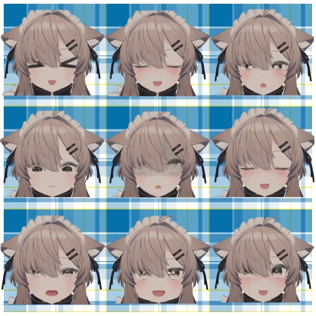 真冬ちゃん かわいそ&かわいい表情セット16種 パンドラの箱 無料free