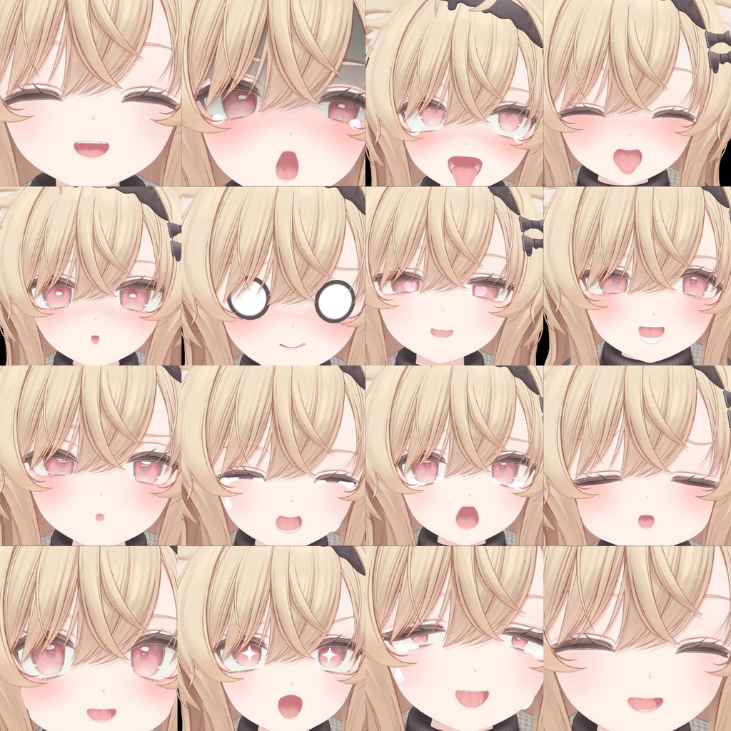 エクちゃん 表情セット21種類 隣の席のあの子