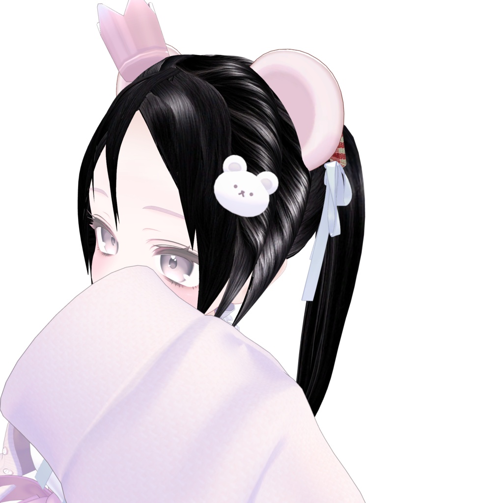 ミルフィちゃん対応髪型 ポニーテール 【無料】