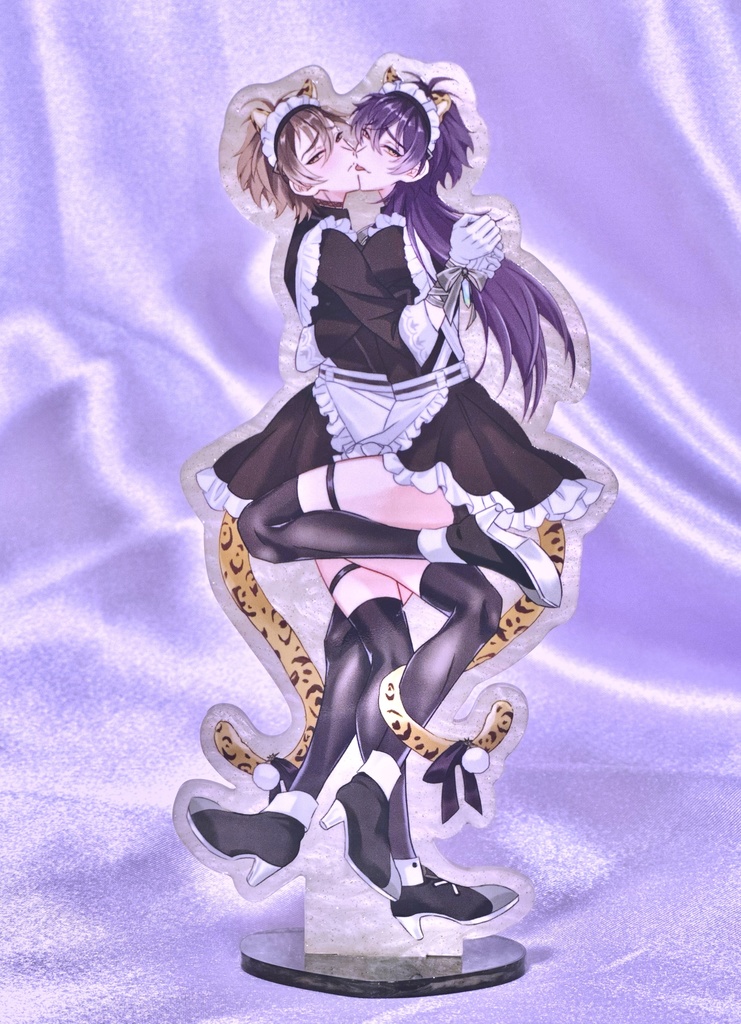 リンエイいちゃいちゃアクリルスタンド(はにーまじかるメイドver.)