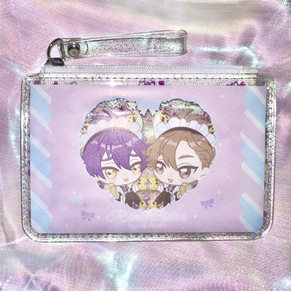 リンエイきらきらミニポーチ(はにーまじかるメイドver.)