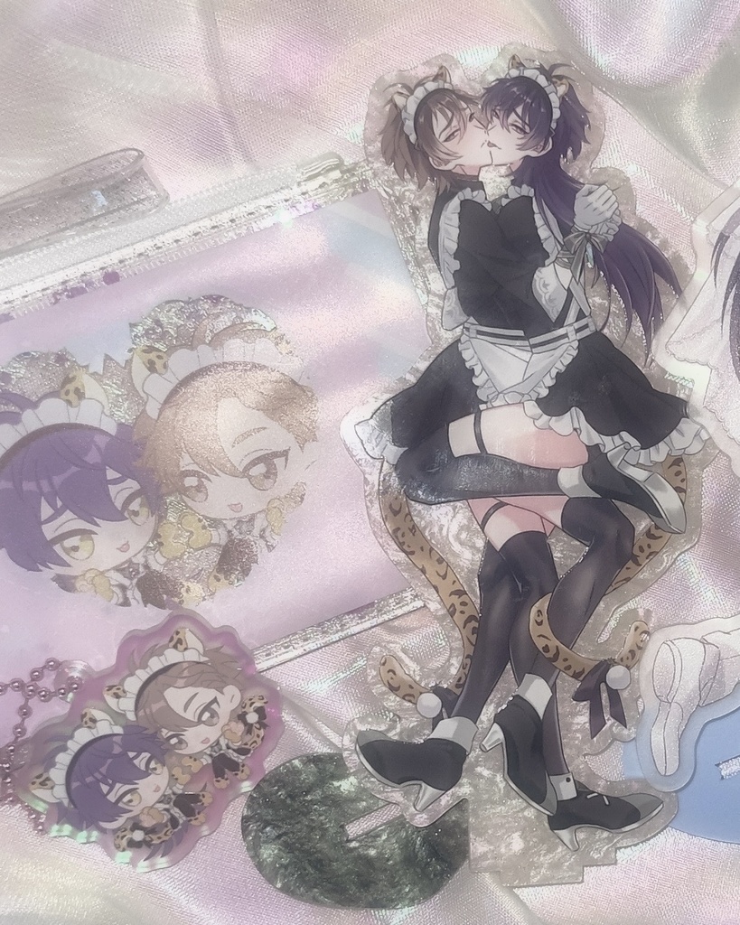 リンエイきらきらミニポーチ(はにーまじかるメイドver.)