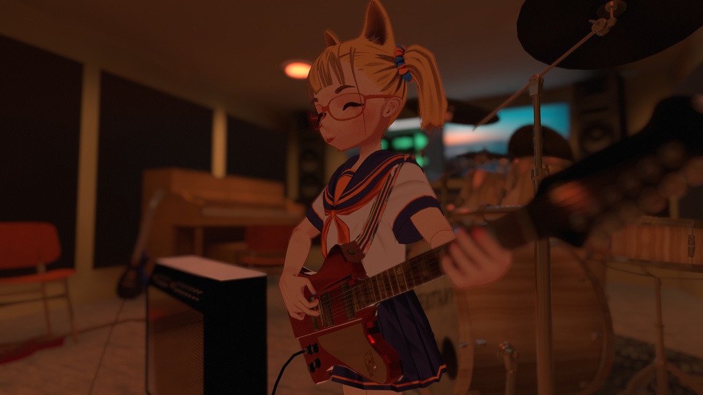 オリジナル3Dモデル「栞那ちゃんーKannaー」