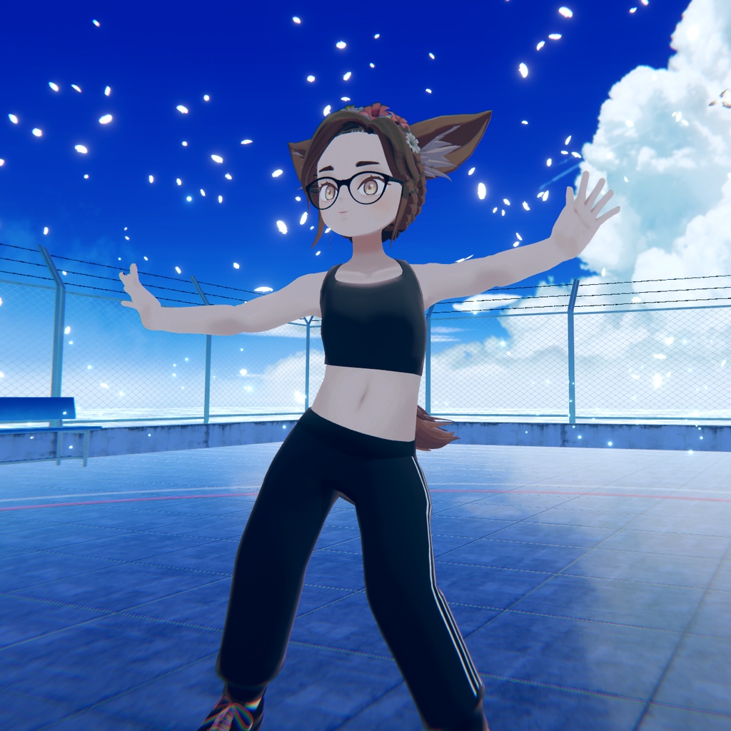 ヤニカス・アル中・オリジナル3Dモデル「雪愛」