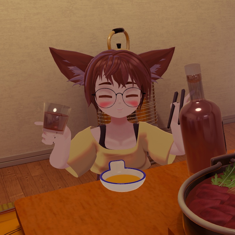 ヤニカス・アル中・オリジナル3Dモデル「雪愛」