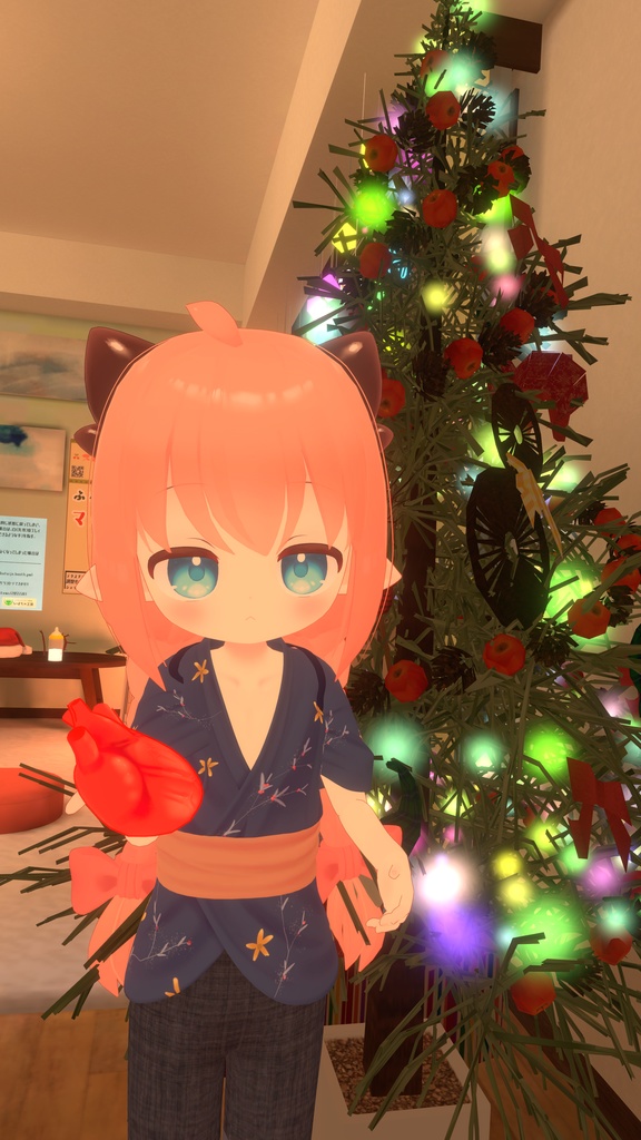 【VRChatギミック】私のハートはドキドキします