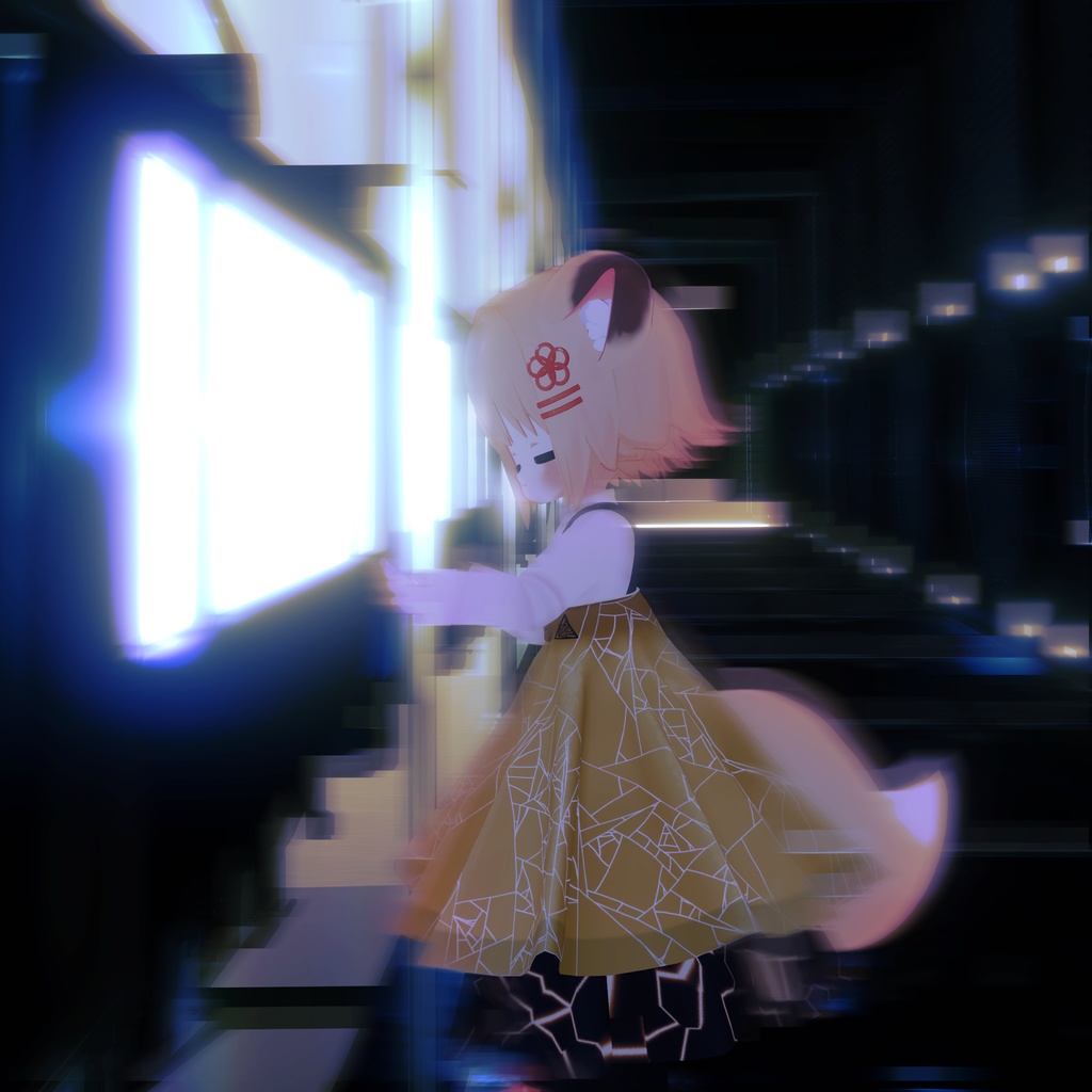 【〈りぃ・きなこ・ソラリア・まめひなた〉対応】オーバーオールドレス