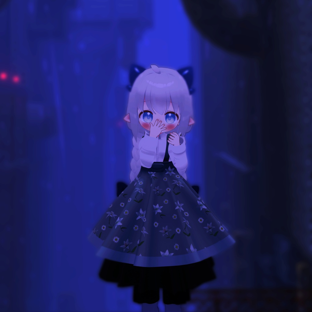 【〈りぃ・きなこ・ソラリア・まめひなた〉対応】オーバーオールドレス